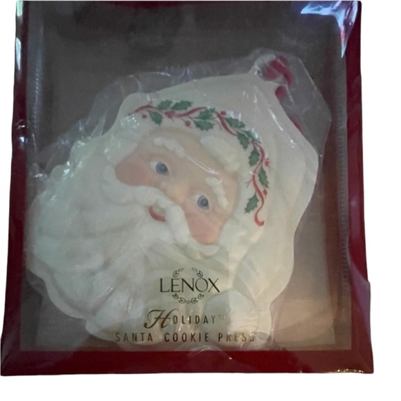 Lenox Christmas Holiday Santa Cookie Press Hanging Ornament - Picture 5 of 5